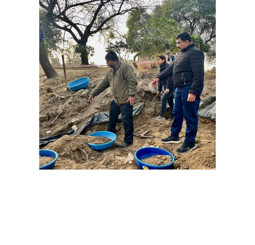 इंद्रप्रस्थ की फिर हुई खोज शुरू, पुराने किले में खुदाई चालू